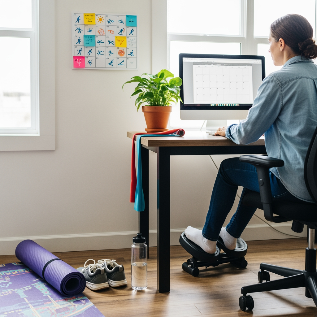 How To Stay Active When Working From Home