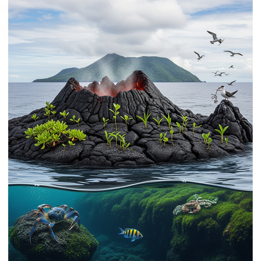How Life Colonizes New Volcanic Islands—It's Faster Than You'd Think