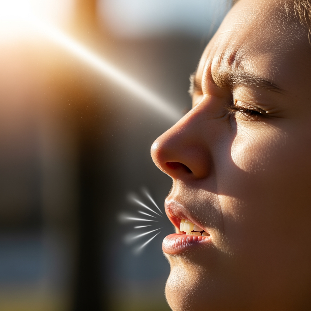 Why Do Some People Sneeze Looking At Bright Light?
