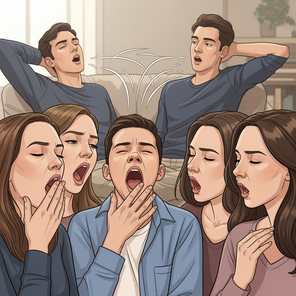 Why Do We Yawn When Others Yawn?