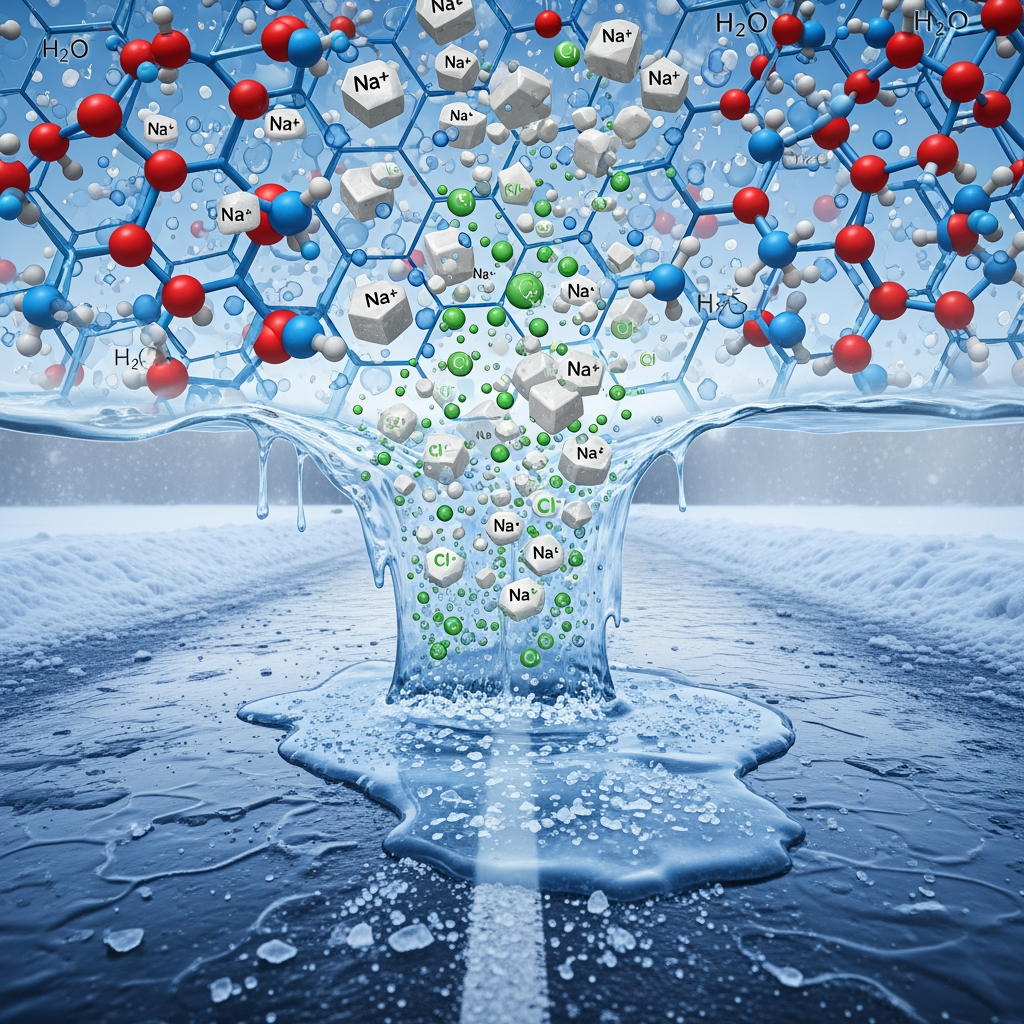 Why Does Salt Melt Ice?